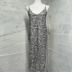 Leopard Print Spaghetti Strap Dress